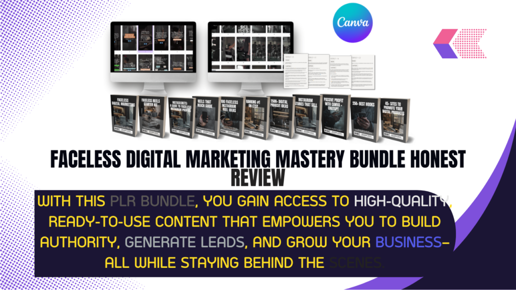 Faceless Digital Marketing Mastery Bundle