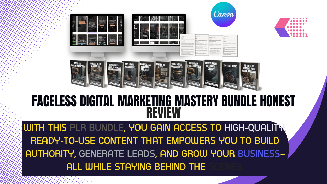 Faceless Digital Marketing Mastery Bundle
